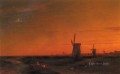 Aivazovsky Ivan Constantinovich paisaje con molinos de viento Ivan Aivazovsky